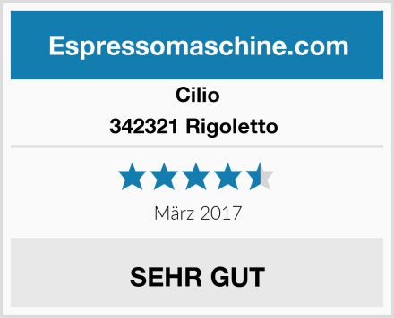 Cilio 342321 Rigoletto  Test