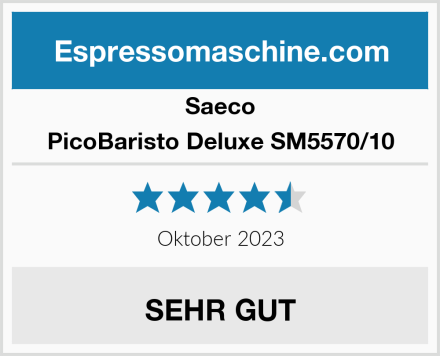 Saeco PicoBaristo Deluxe SM5570/10 Test