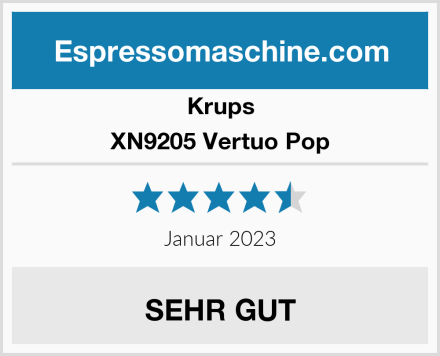 Krups XN9205 Vertuo Pop Test