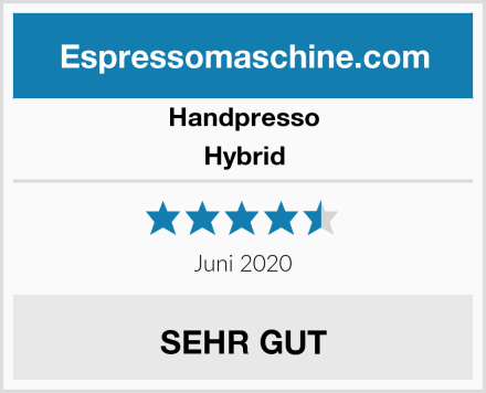 Handpresso Hybrid Test